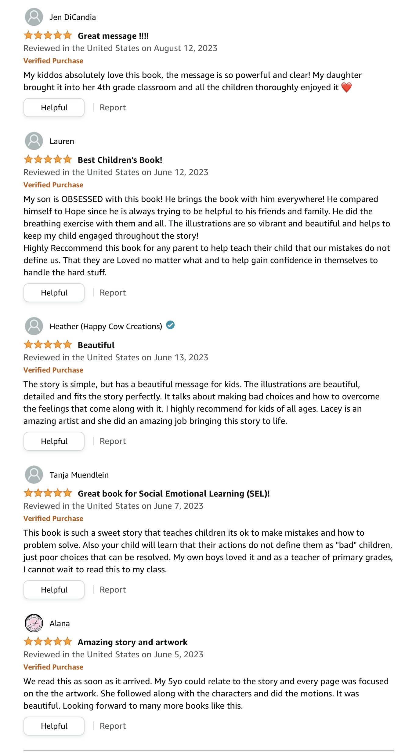 Amazone book reviews