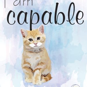 I Am Capable Affirmation Poster