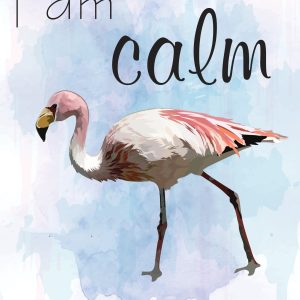 I Am Calm Affirmation Poster