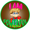 I HELPED! I Am Powerful Badge