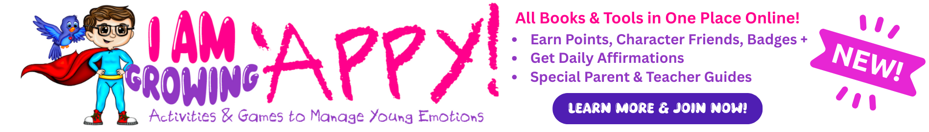 I Am Growing 'APPY Banner Ad