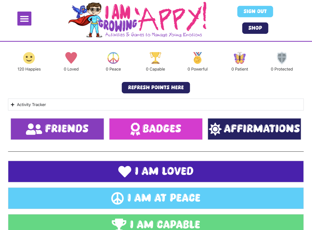 I Am Growing 'APPY Screenshot